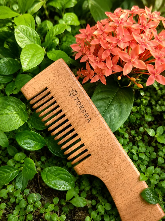 Neem Handle Comb
